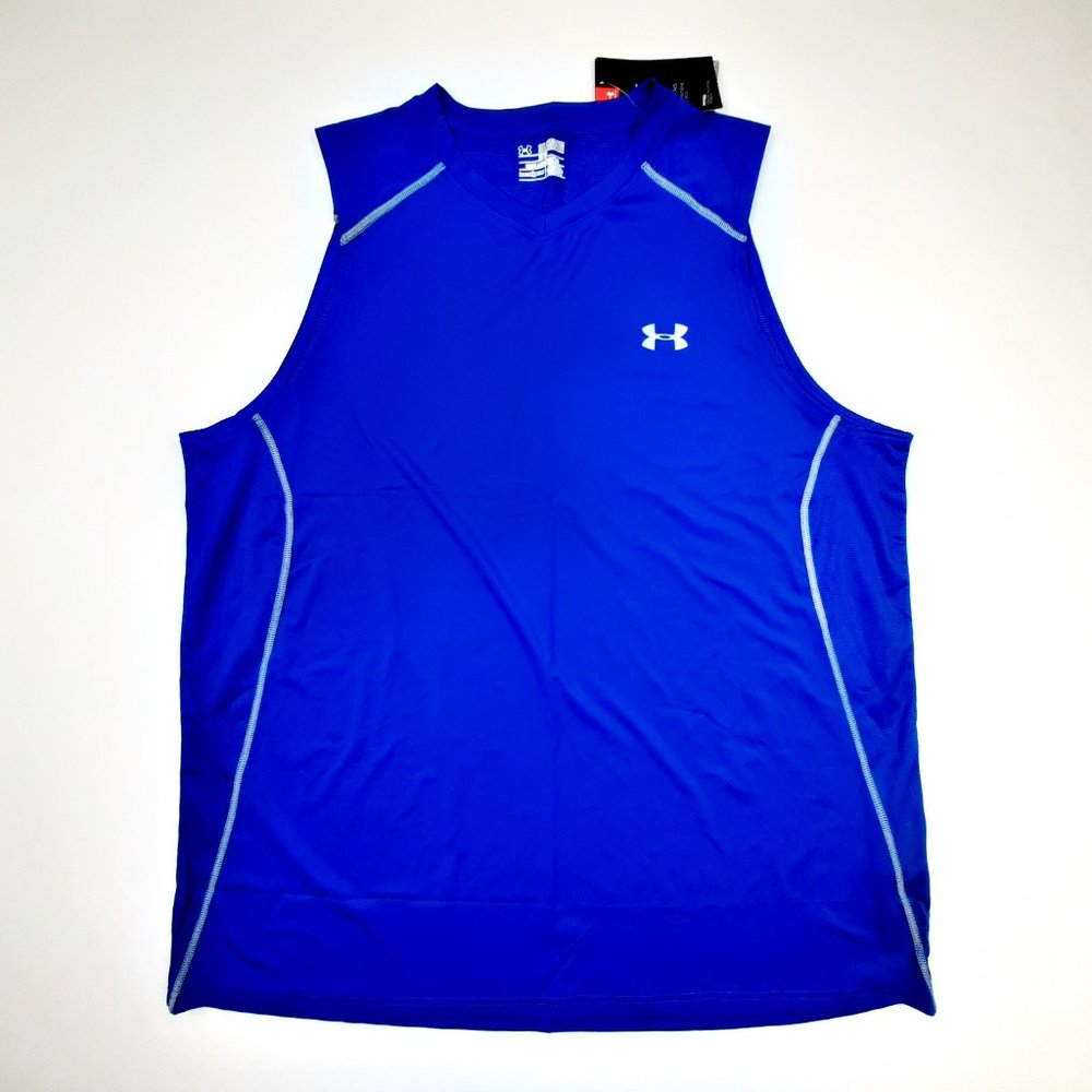 Under Armour Mens Performance Tank Shirt Sleeveles